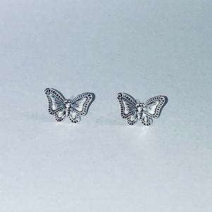 Sterling Silver Push-Back Earrings